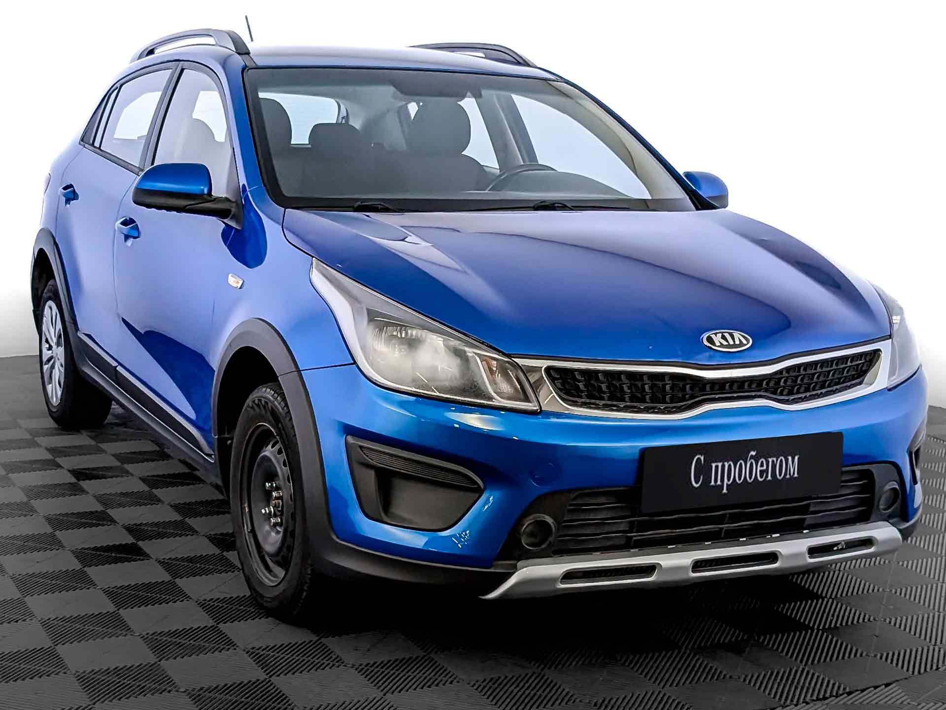 Kia Rio Синий, 2019, 170 222 км