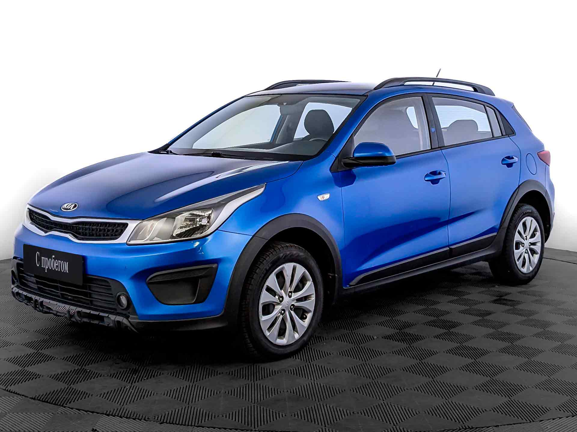 Kia Rio Синий, 2019, 189 566 км