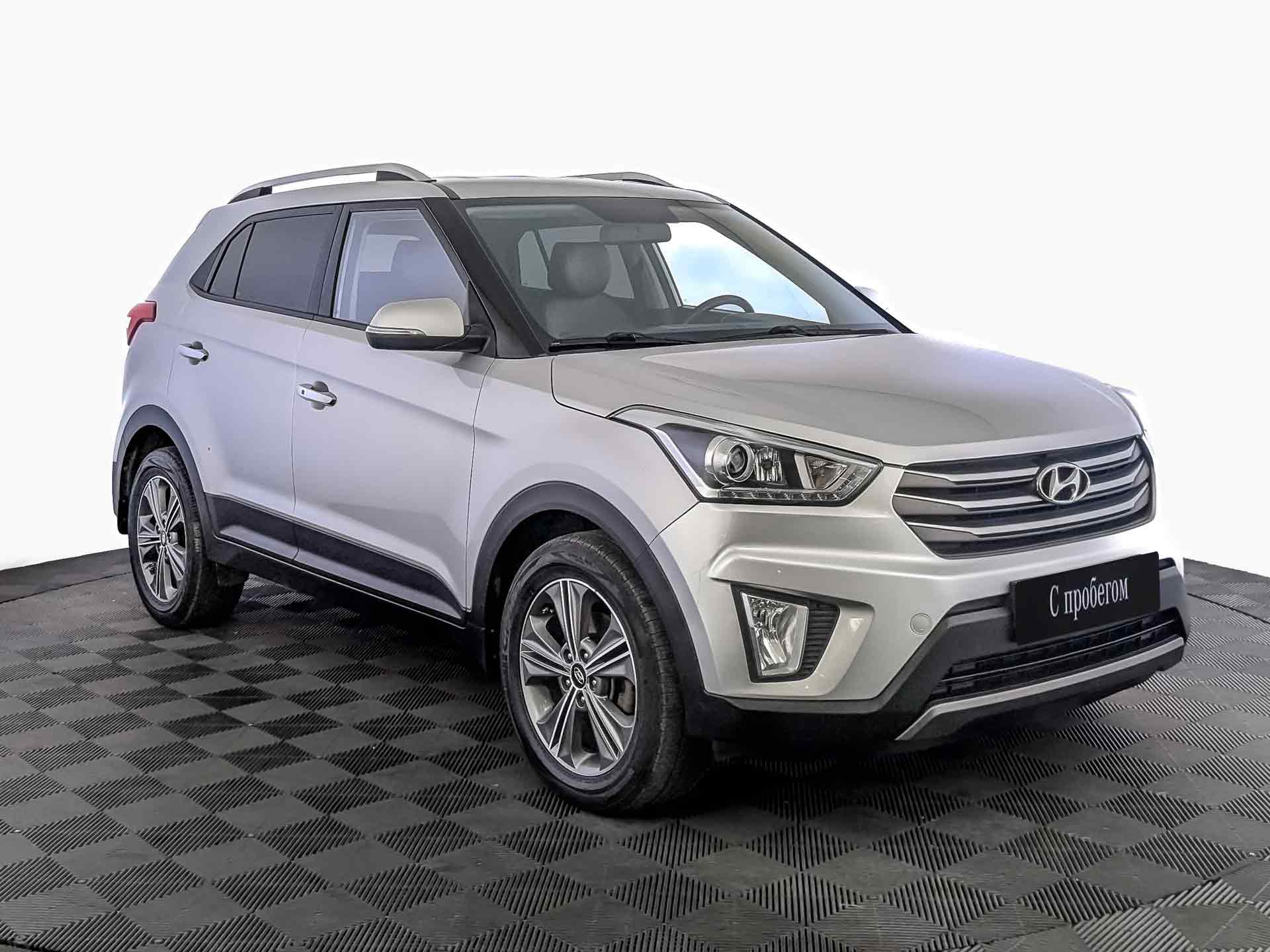 Hyundai Creta Серебристый, 2016, 112 351 км