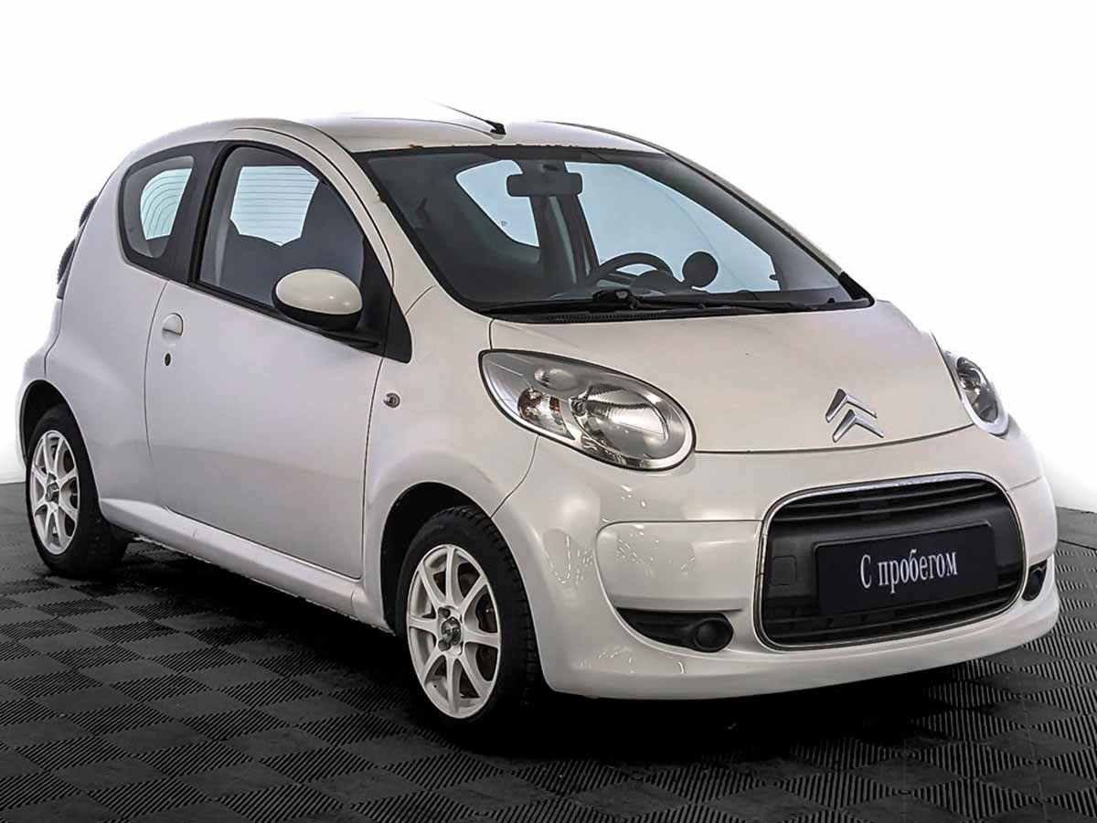 Citroen C1 белый, 2011, 152 327 км