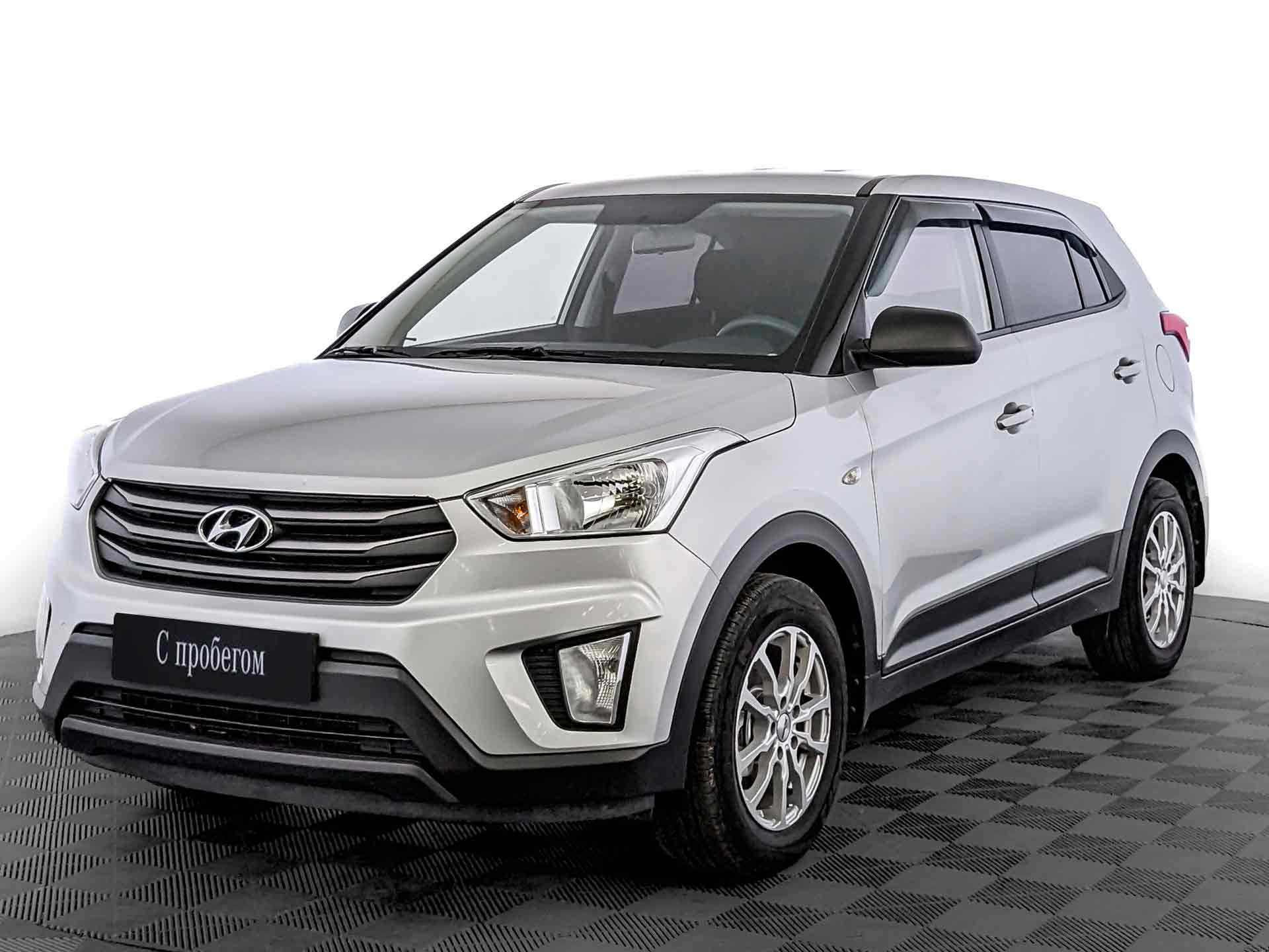 Hyundai Creta Серебряный, 2017, 88 328 км