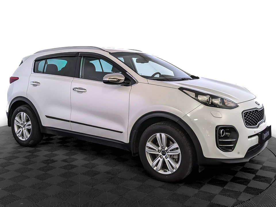 Kia Sportage Белый, 2017, 255 938 км