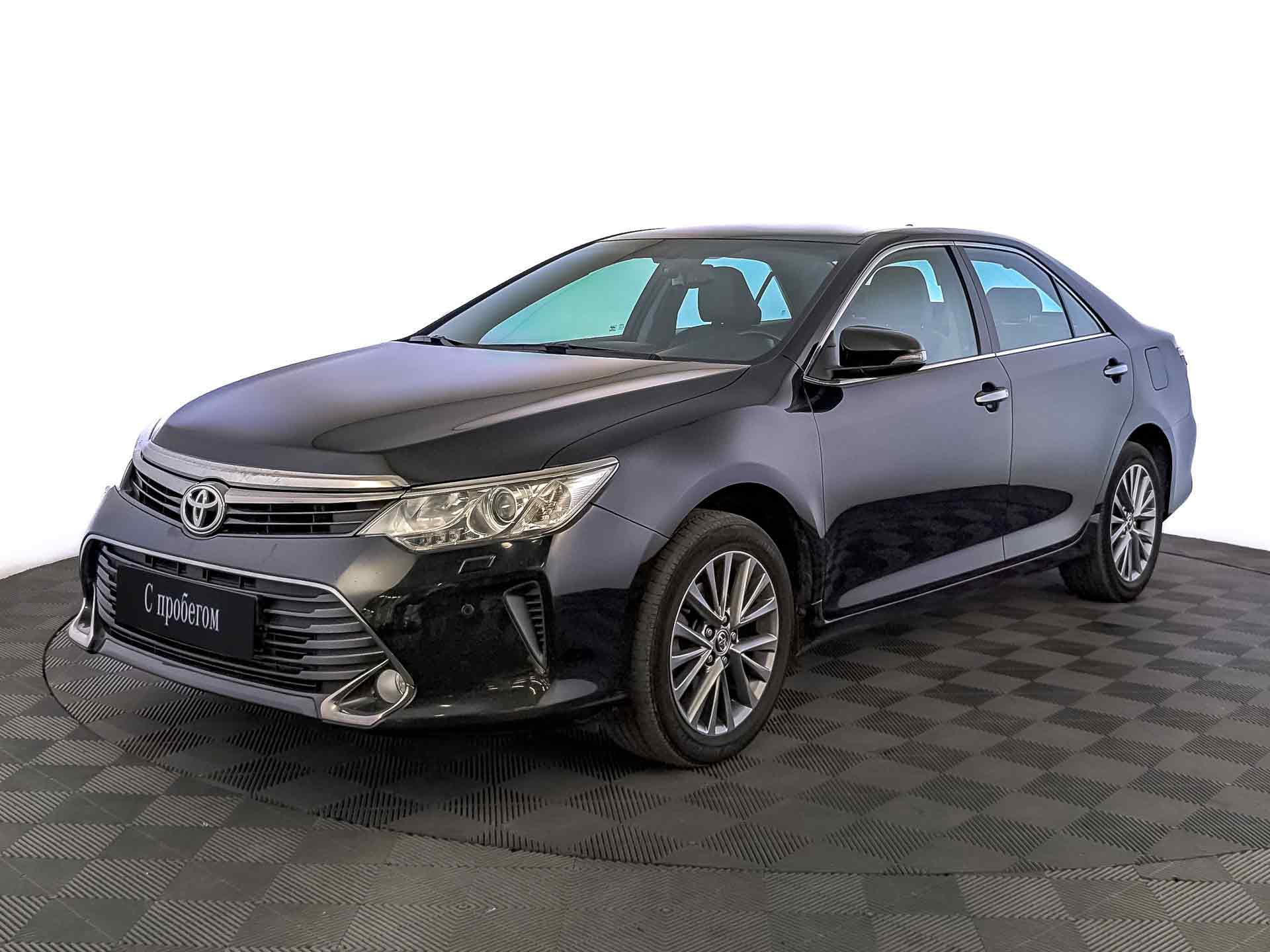 Toyota Camry Черный, 2017, 122 689 км