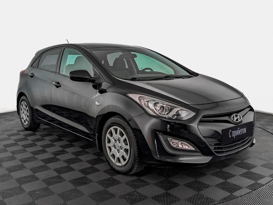 Hyundai i30 Черный, 2014, 90 750 км