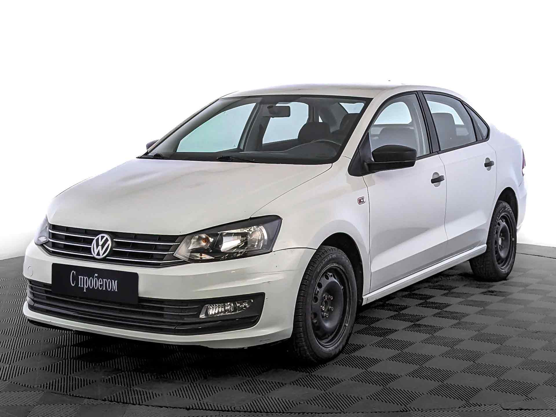 Volkswagen Polo Белый, 2019, 84 472 км