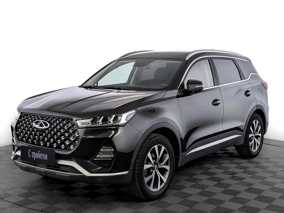 Chery Tiggo 7 Pro Черный, 2021, 158 811 км