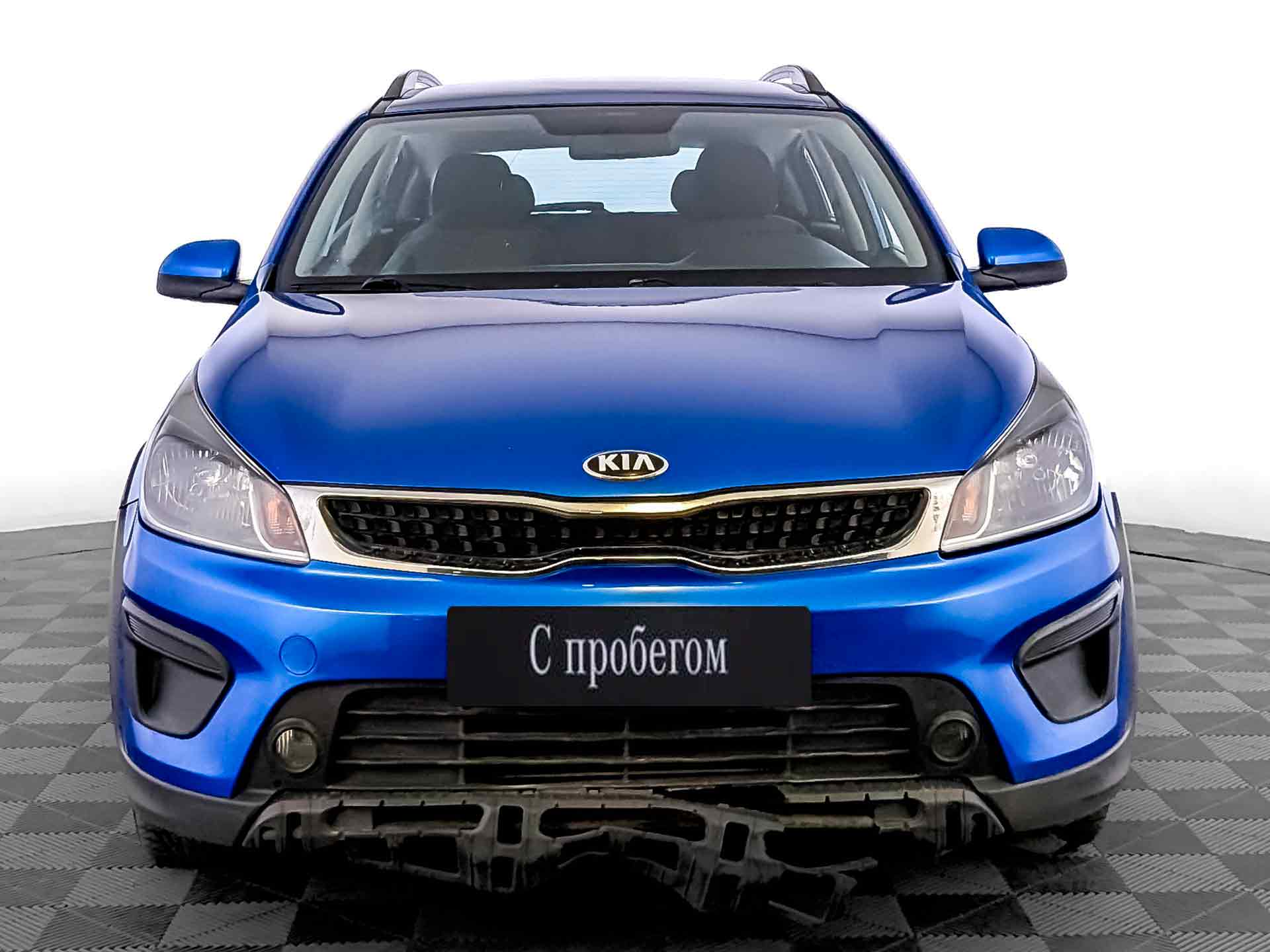 Kia Rio Синий, 2019, 182 417 км