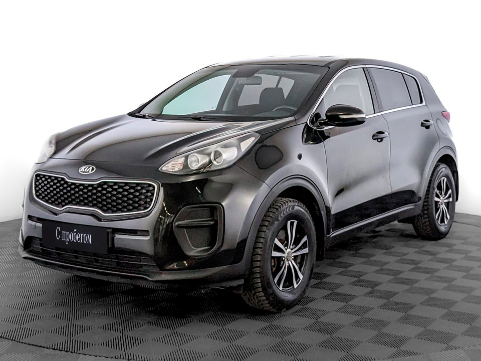 Kia Sportage Черный, 2016, 97 340 км