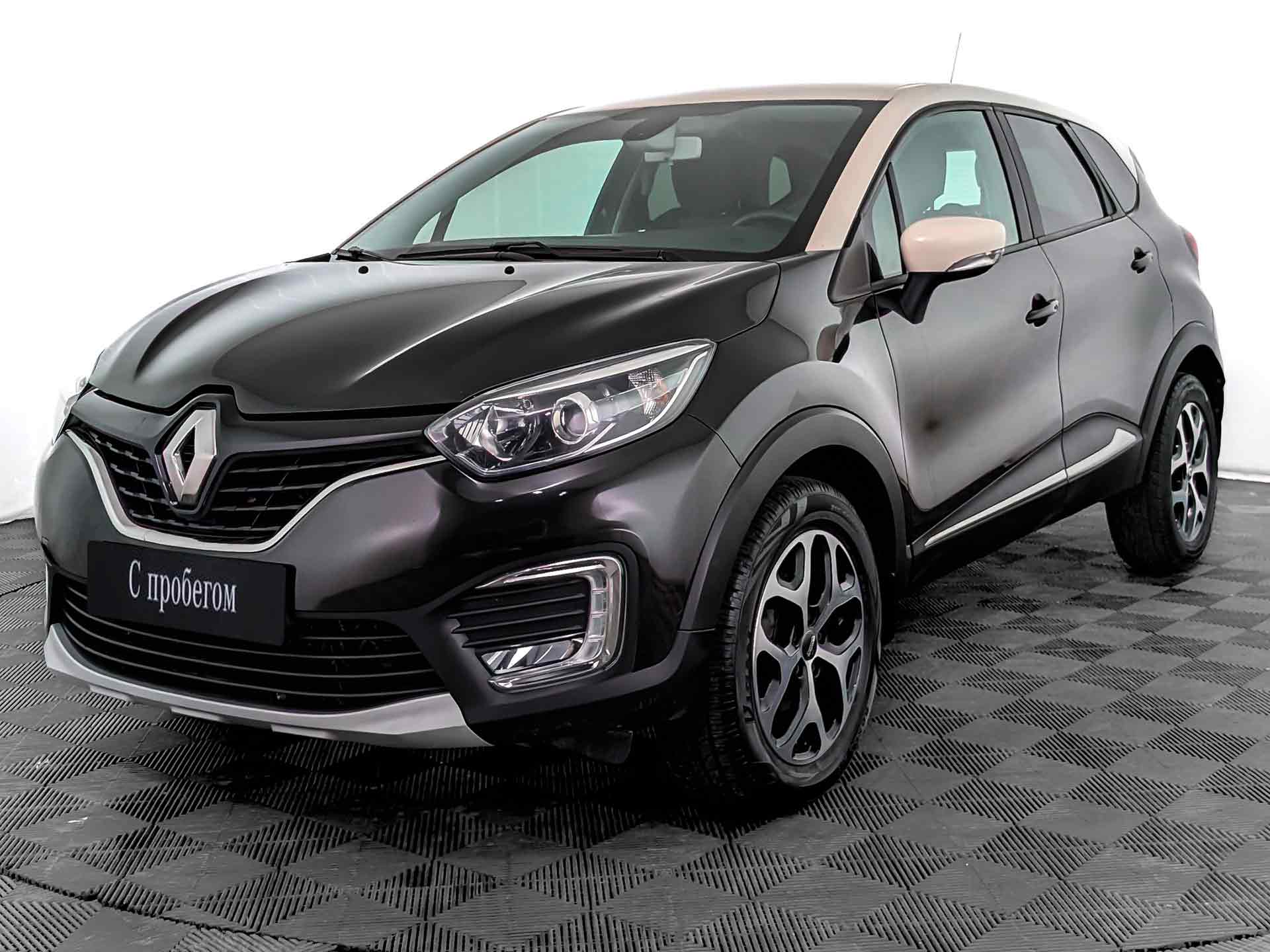 Renault Kaptur Черный, 2019, 72 847 км