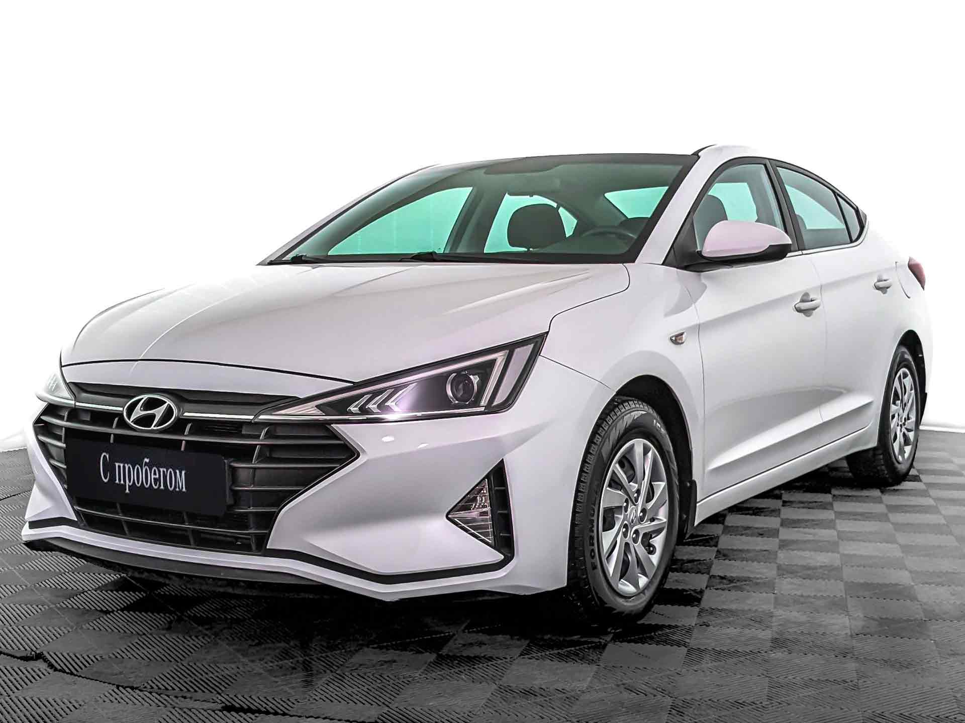 Hyundai Elantra Белый, 2020, 48 519 км