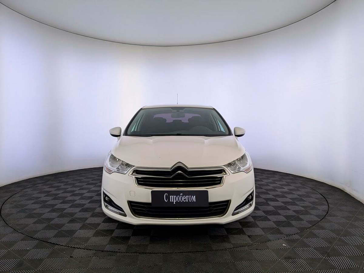 Citroen C4 белый, 2014, 136 324 км