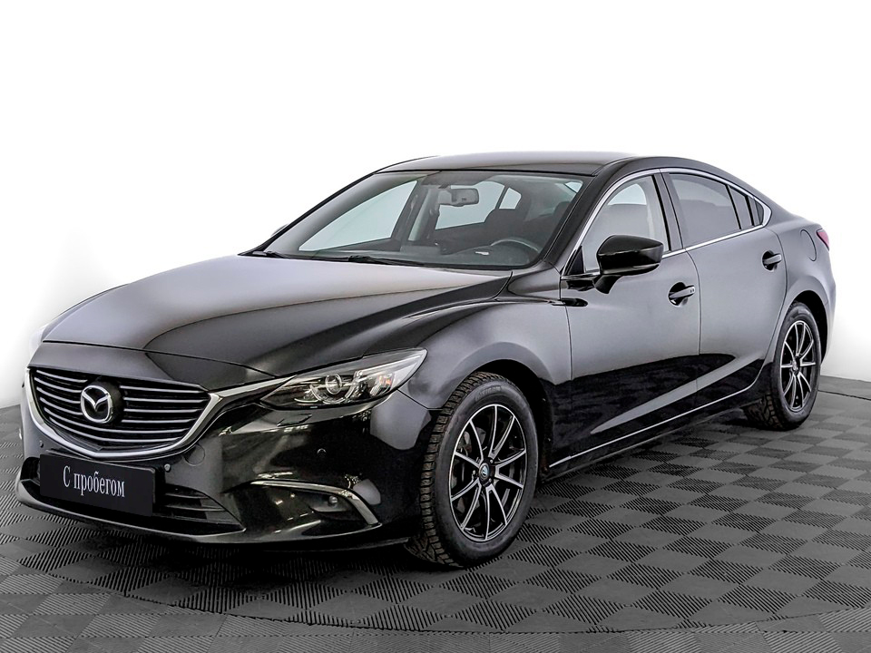 Mazda 6 Черный, 2018, 64 803 км