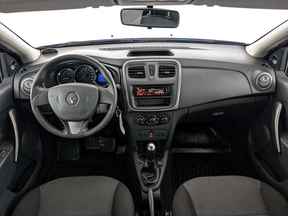 Renault Logan Синий, 2016, 147 751 км