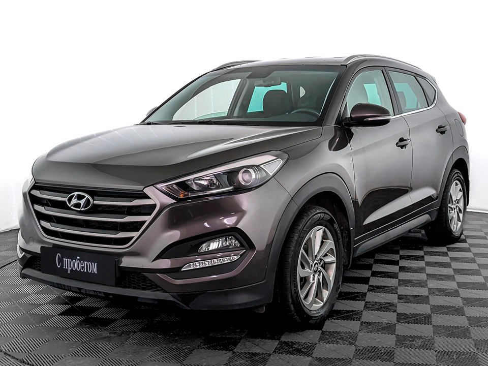 Hyundai Tucson Коричневый, 2017, 77 936 км