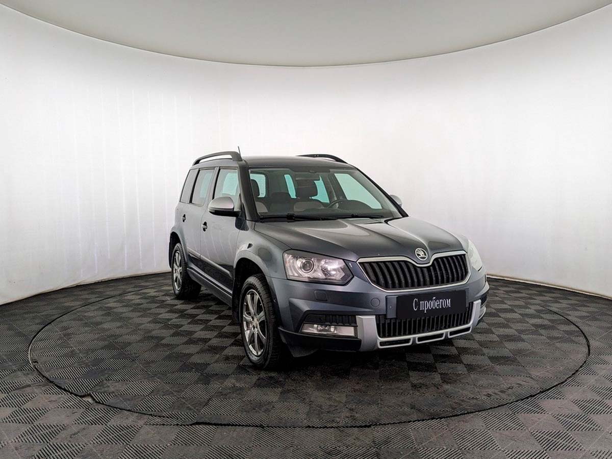 Skoda Yeti Серый, 2014, 109 133 км