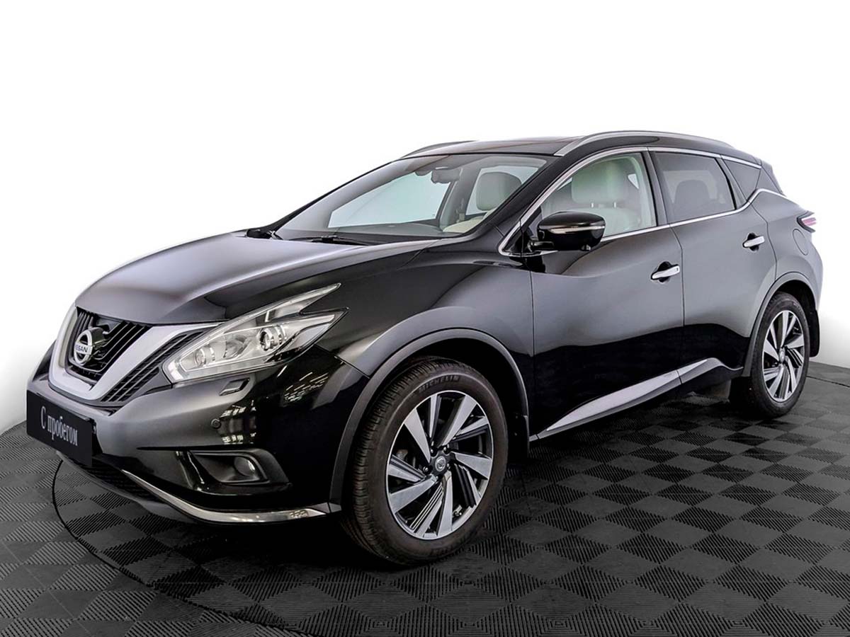 Nissan Murano Черный, 2018, 145 000 км