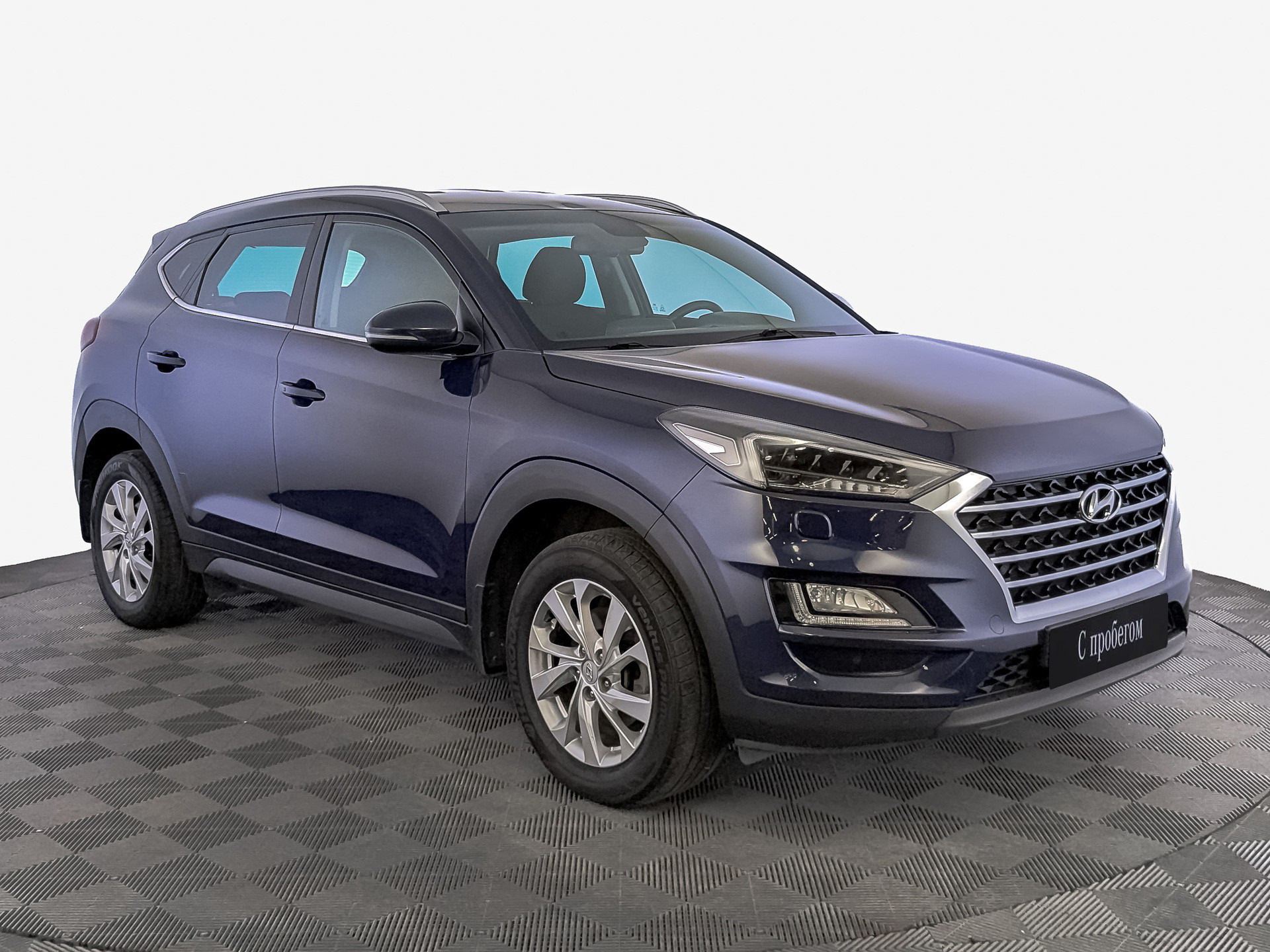 Hyundai Tucson Синий, 2018, 115 000 км