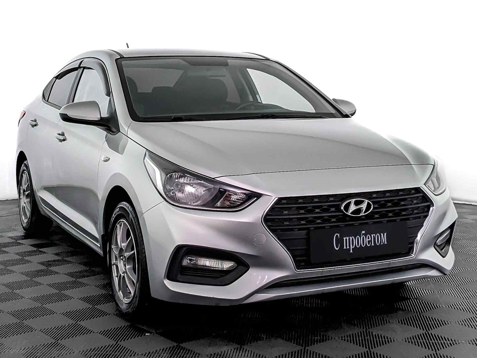 Hyundai Solaris Серебристый, 2019, 87 771 км