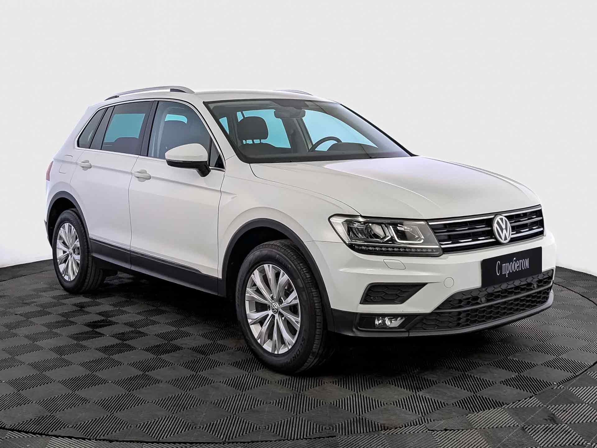 Volkswagen Tiguan Белый, 2018, 99 038 км