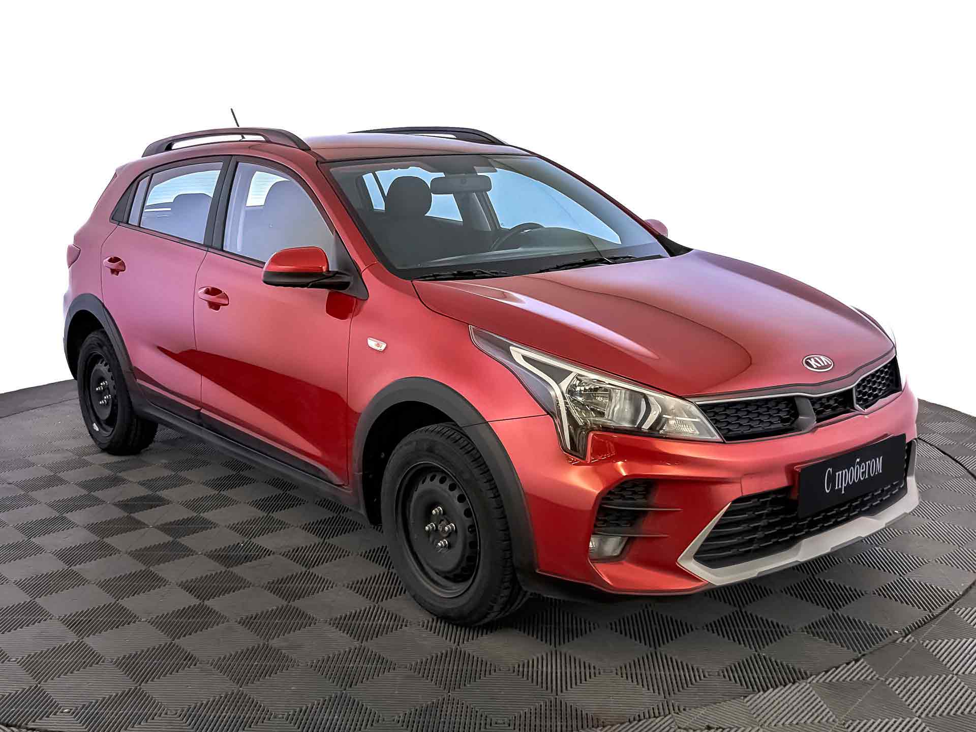 Kia Rio Красный, 2021, 68 634 км