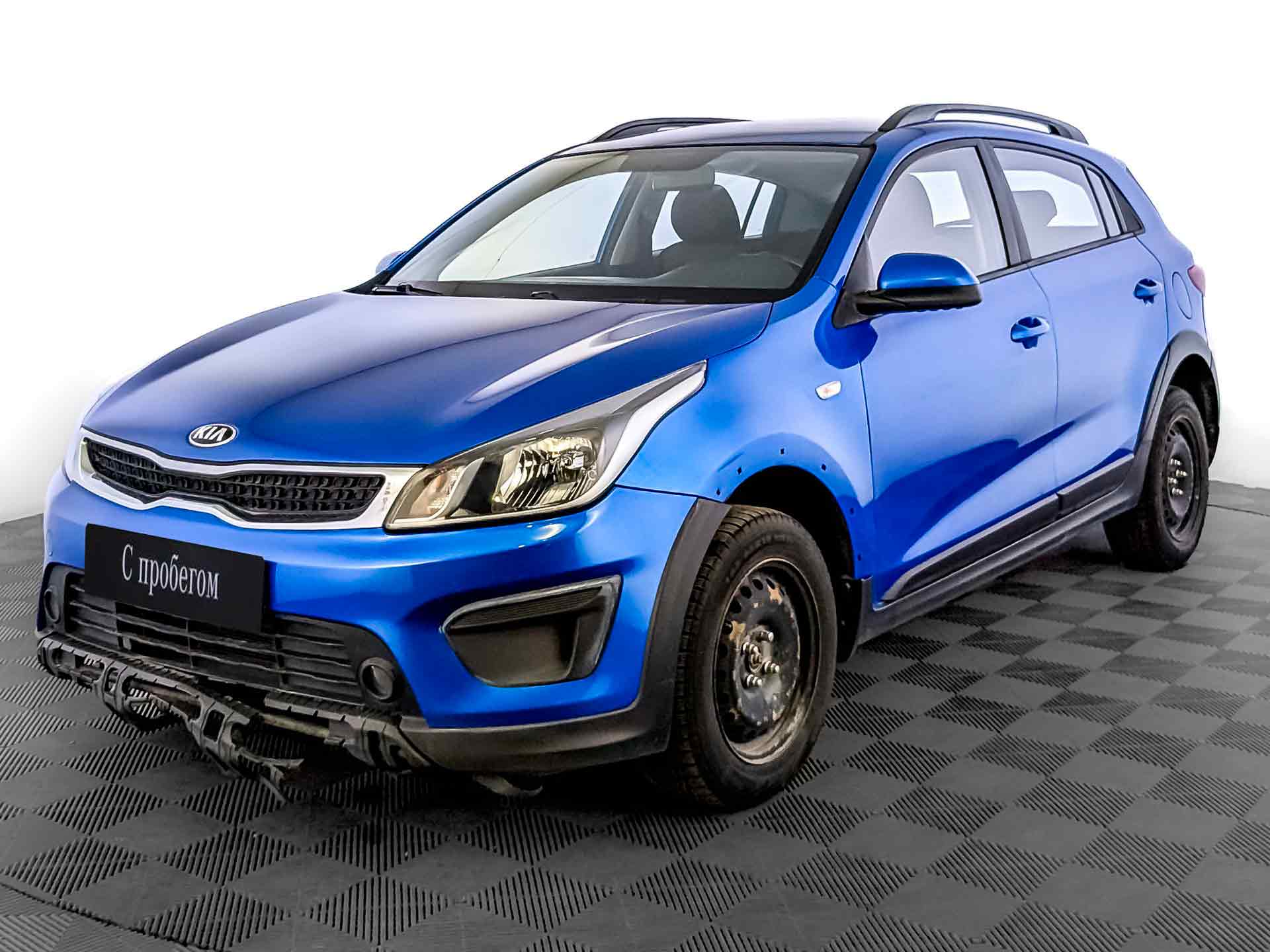 Kia Rio Синий, 2019, 182 417 км