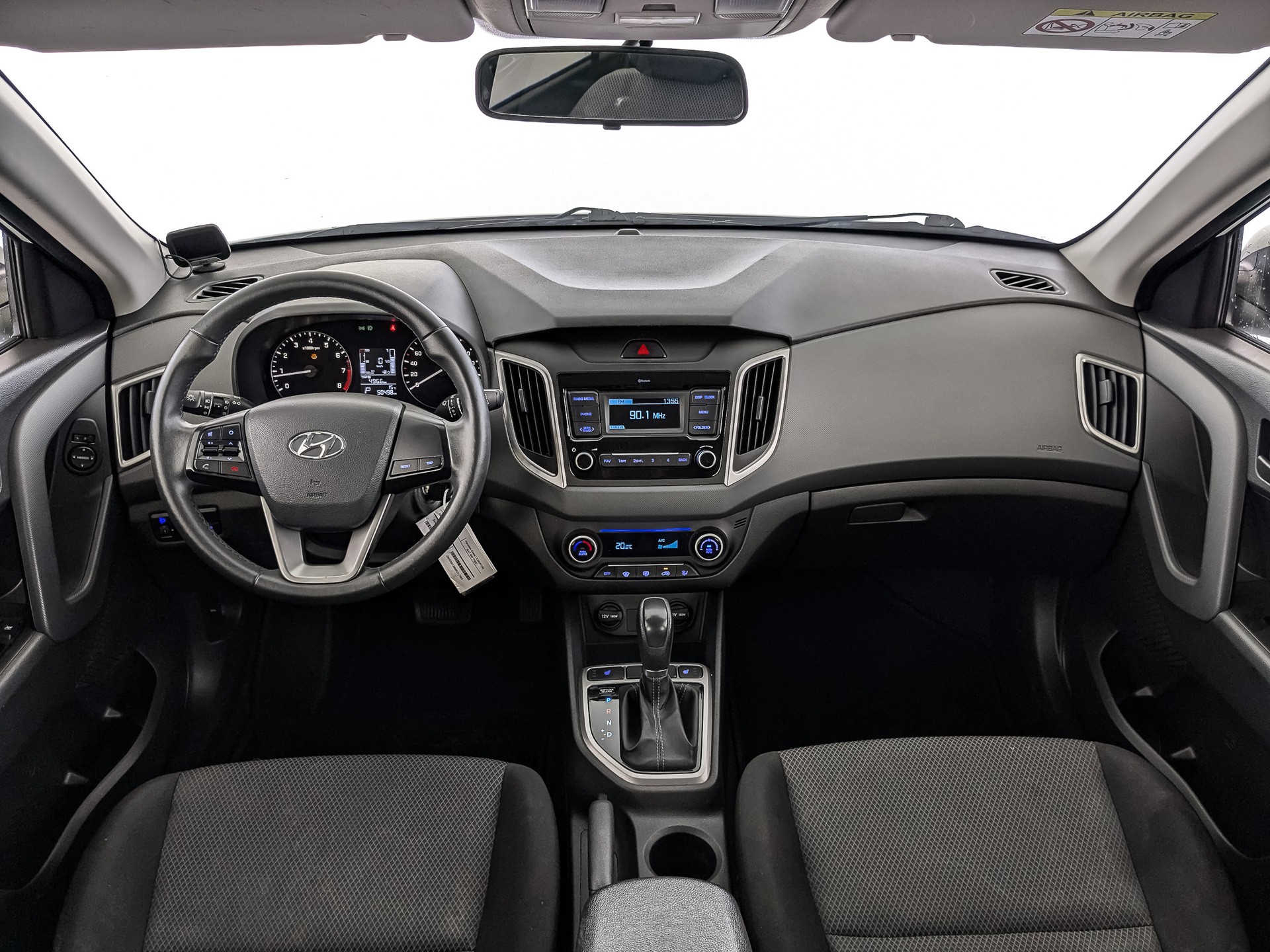 Hyundai Creta Белый, 2021, 50 490 км