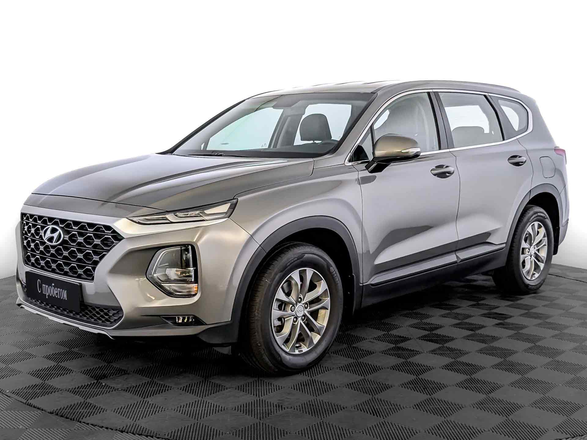 Hyundai Santa Fe Серый, 2019, 30 883 км