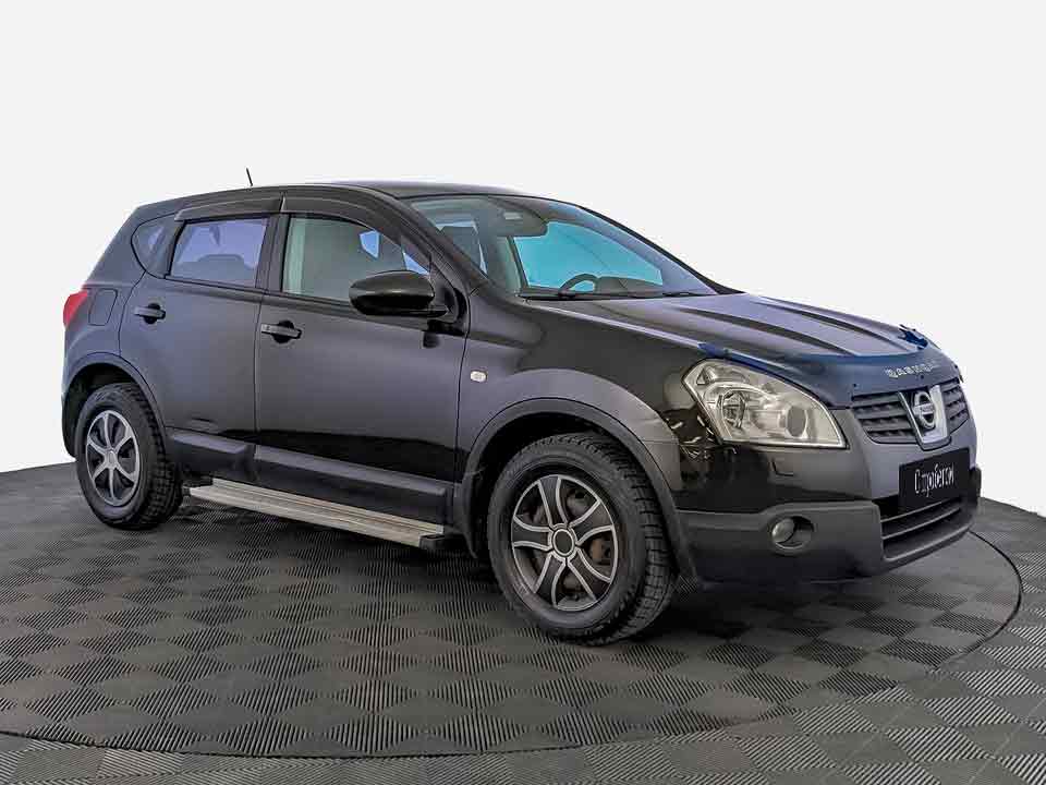 Nissan Qashqai Черный, 2008, 136 690 км