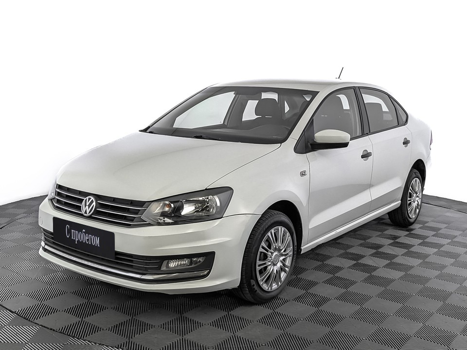 Volkswagen Polo Белый, 2019, 94 681 км