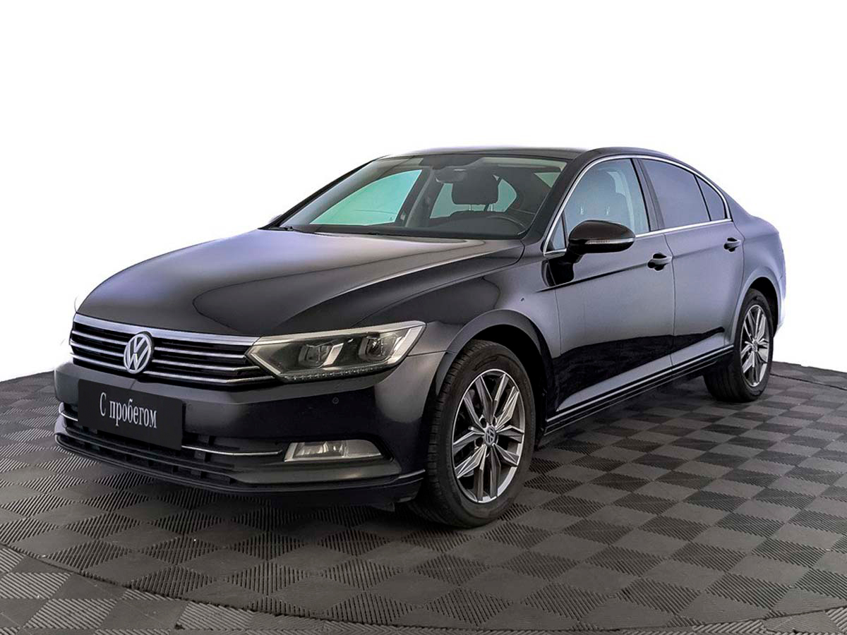 Volkswagen Passat Черный, 2018, 188 206 км