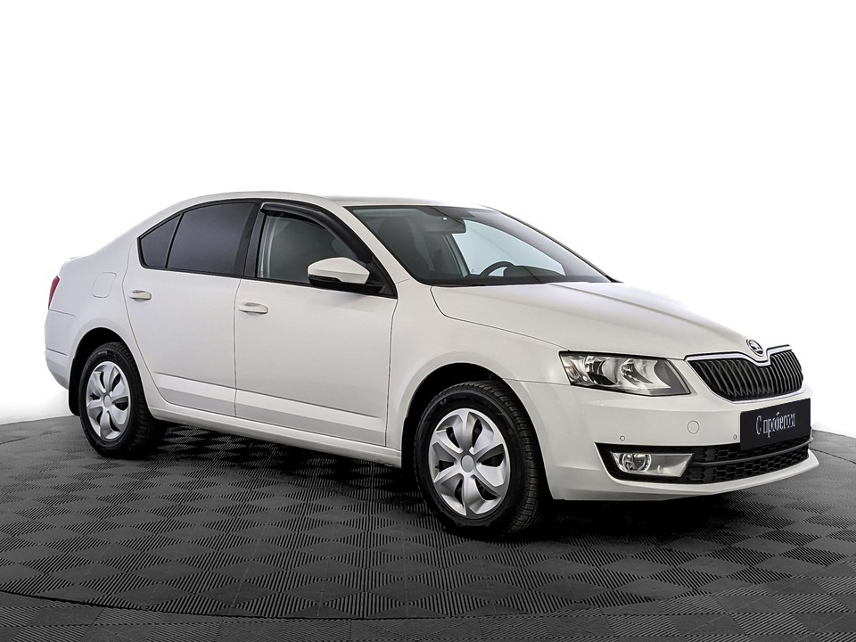 Skoda Octavia Белый, 2013, 165 872 км