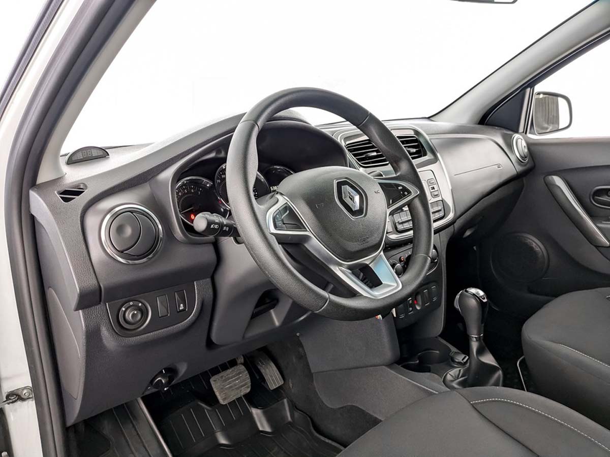 Renault Sandero Белый, 2019, 66 381 км