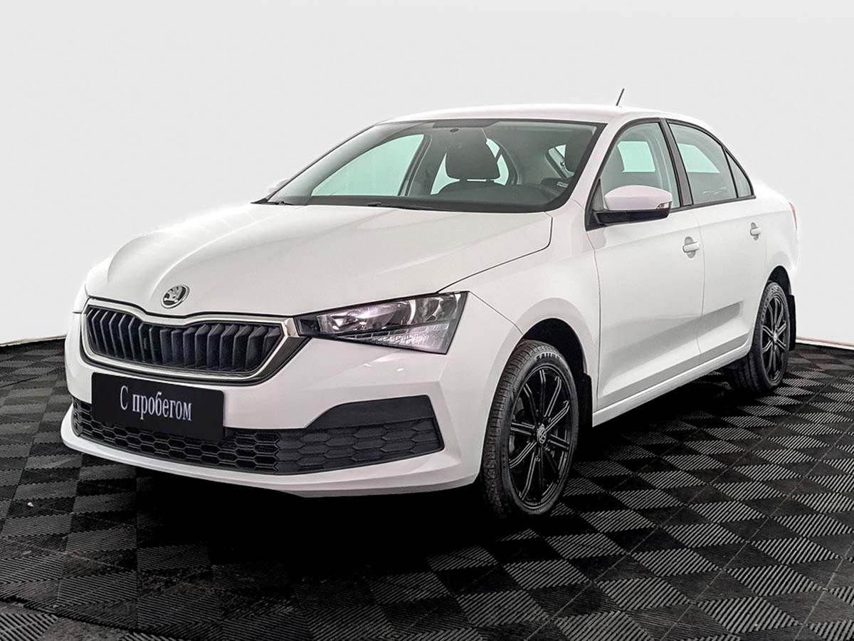 Skoda Rapid Белый, 2020, 54 818 км