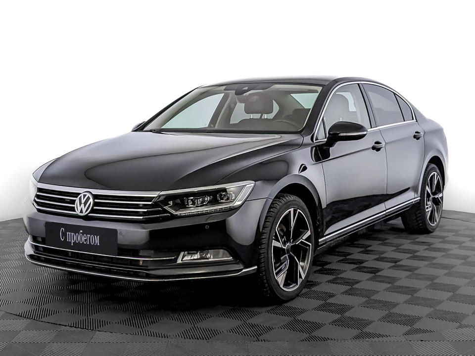 Volkswagen Passat Черный, 2017, 151 023 км