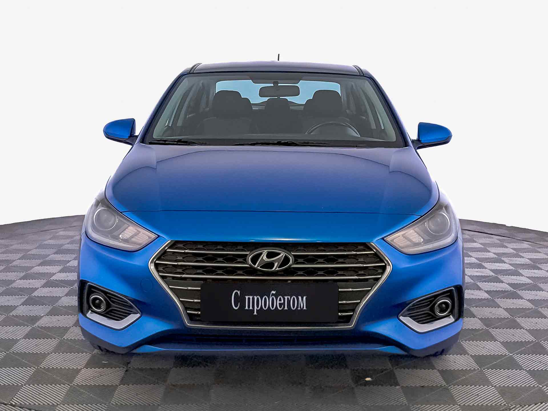 Hyundai Solaris Синий, 2018, 147 849 км