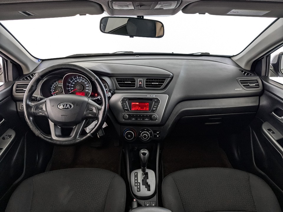 Kia Rio Серый, 2014, 108 008 км