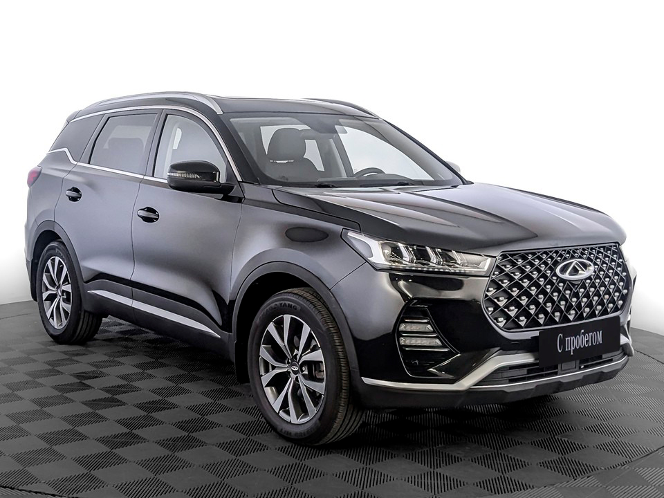 Chery Tiggo 7 Pro Черный, 2021, 77 552 км