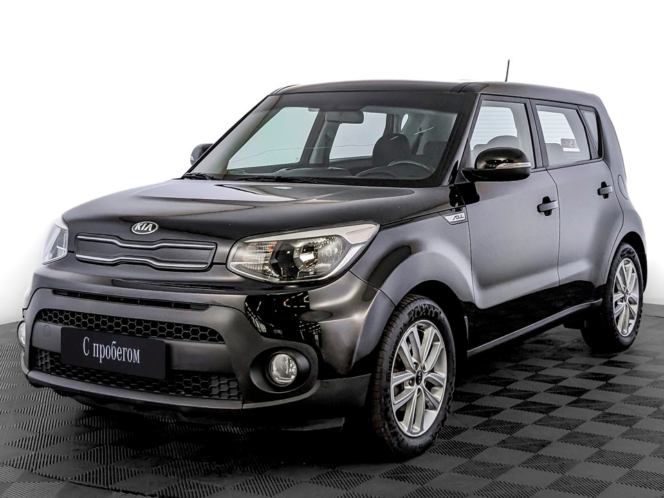 Kia Soul Черный, 2017, 109 337 км