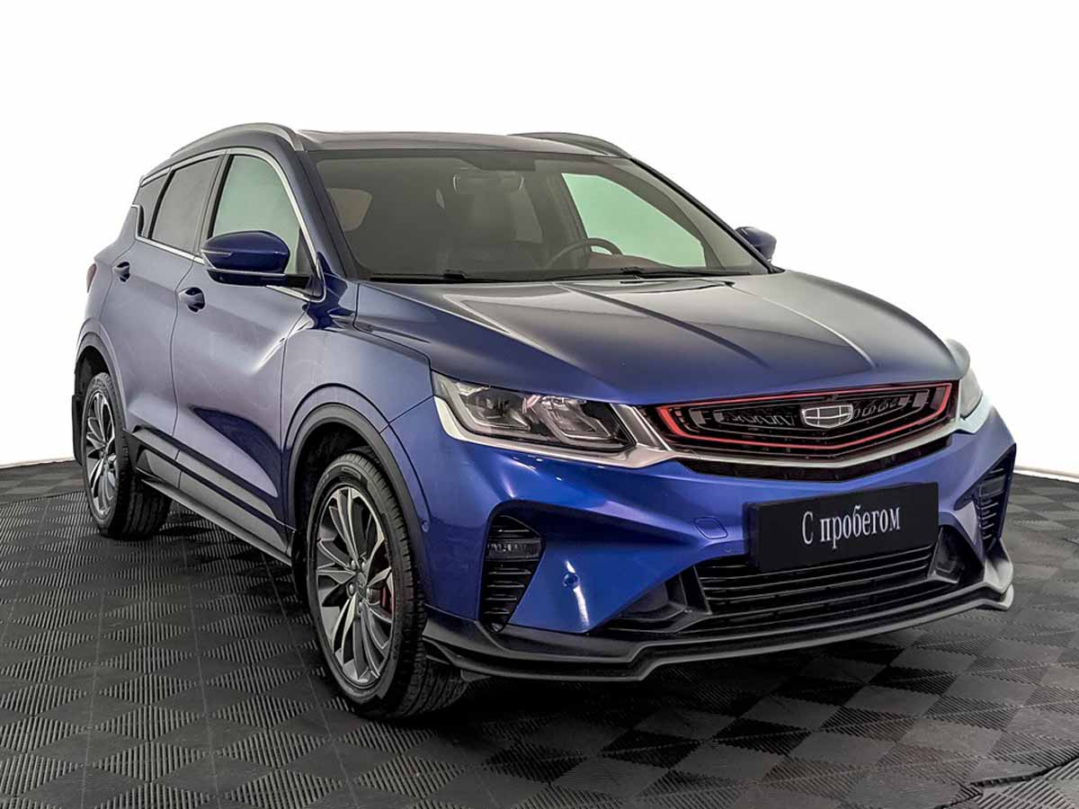 Geely Coolray Синий, 2021, 52 241 км