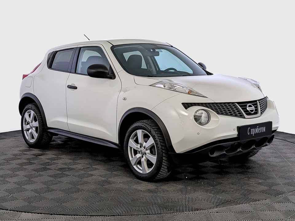 Nissan Juke Белый, 2014, 110 000 км