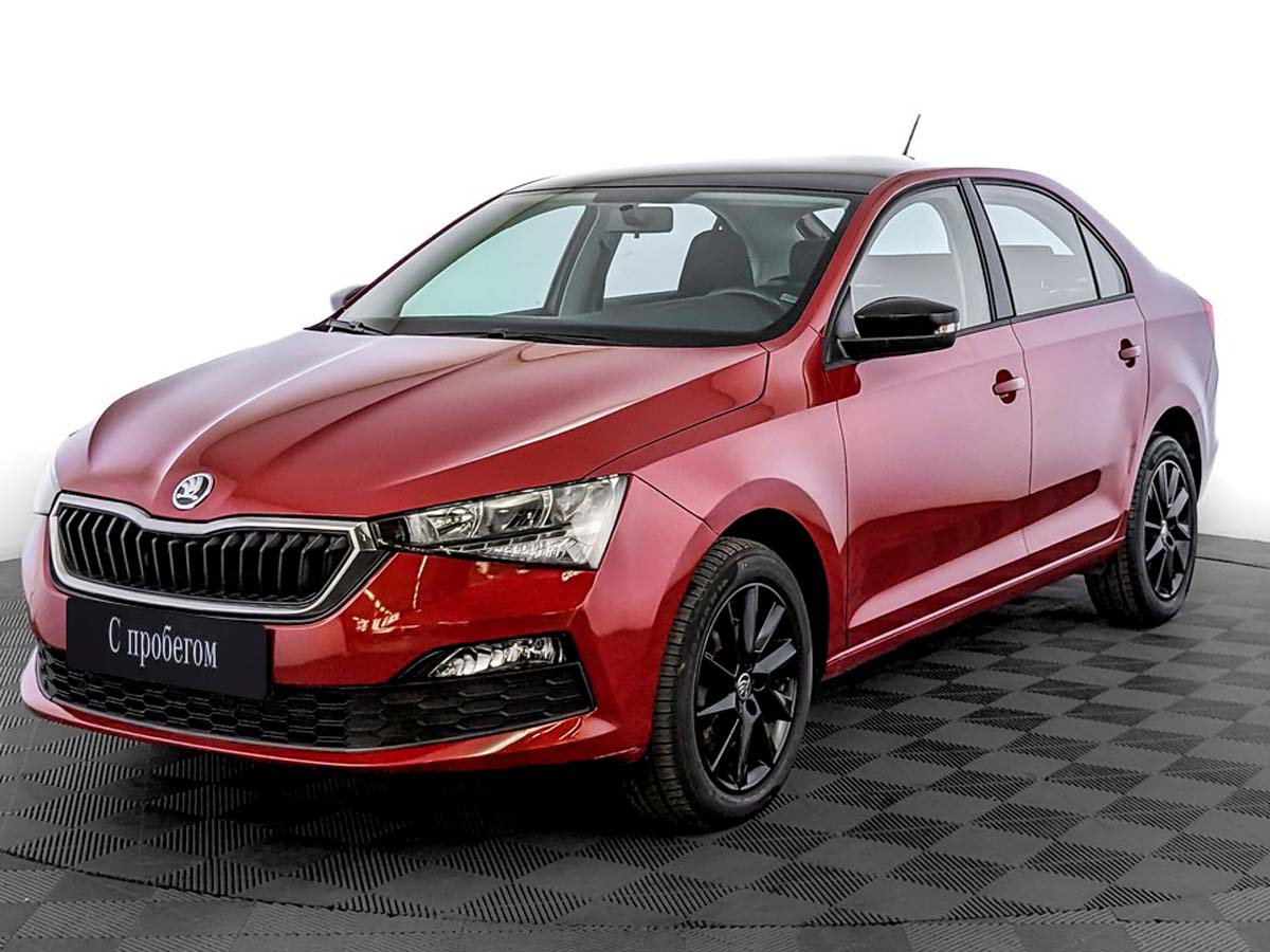 Skoda Rapid Красный, 2021, 31 468 км