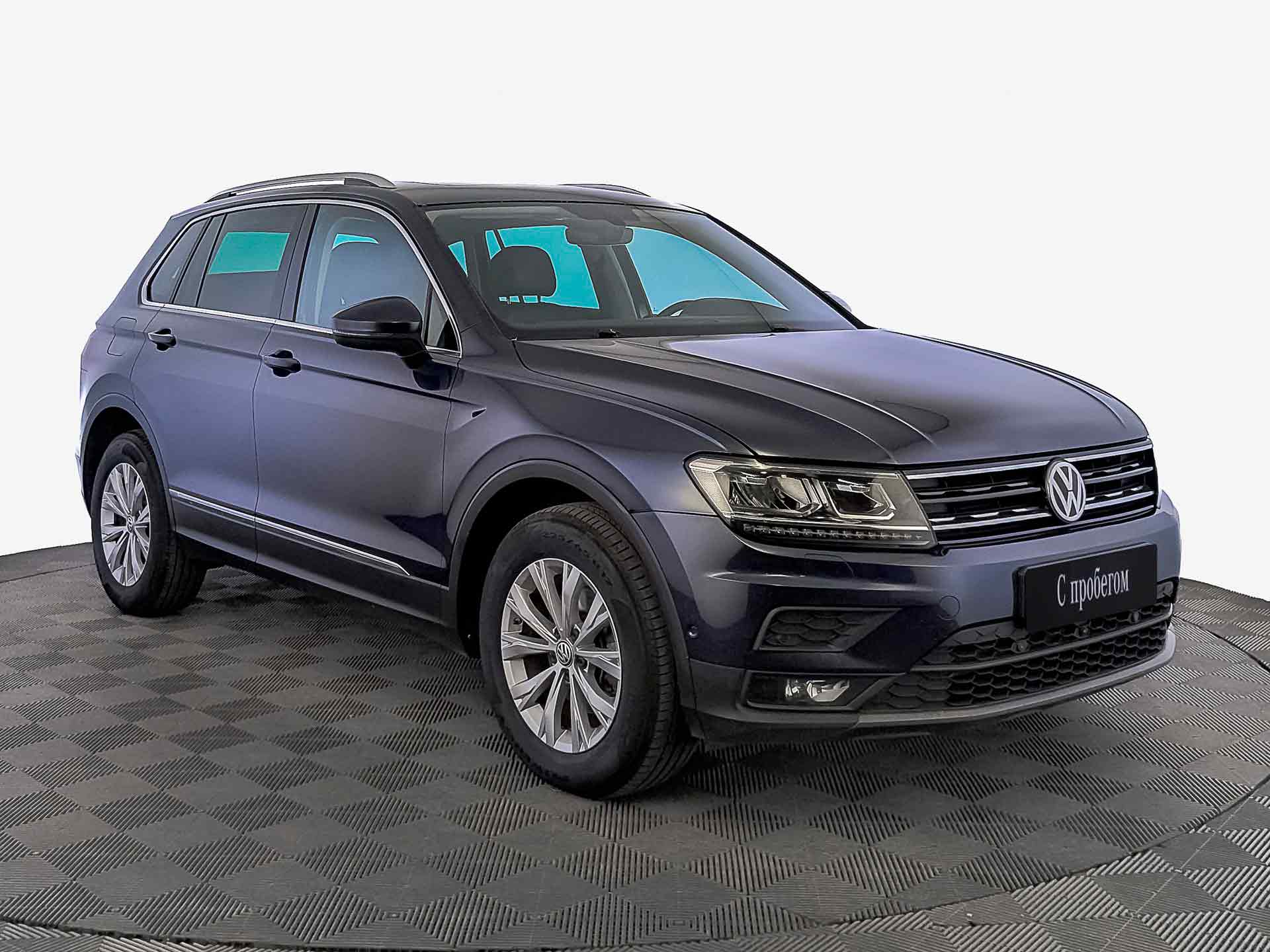 Volkswagen Tiguan Синий, 2017, 129 584 км