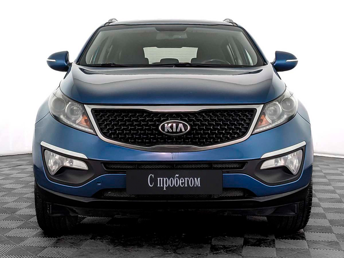 Kia Sportage Синий, 2015, 145 627 км