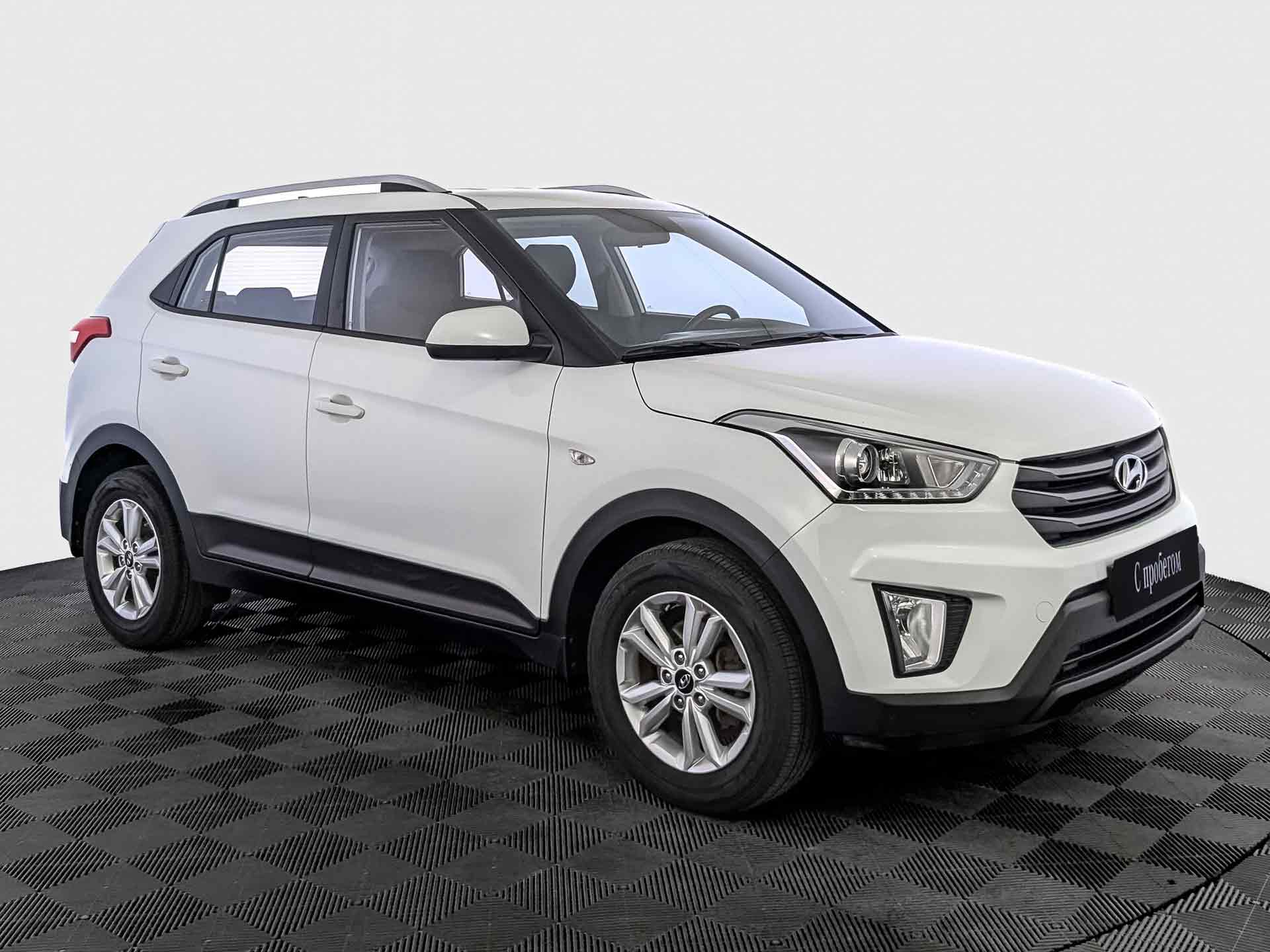 Hyundai Creta Белый, 2019, 107 834 км