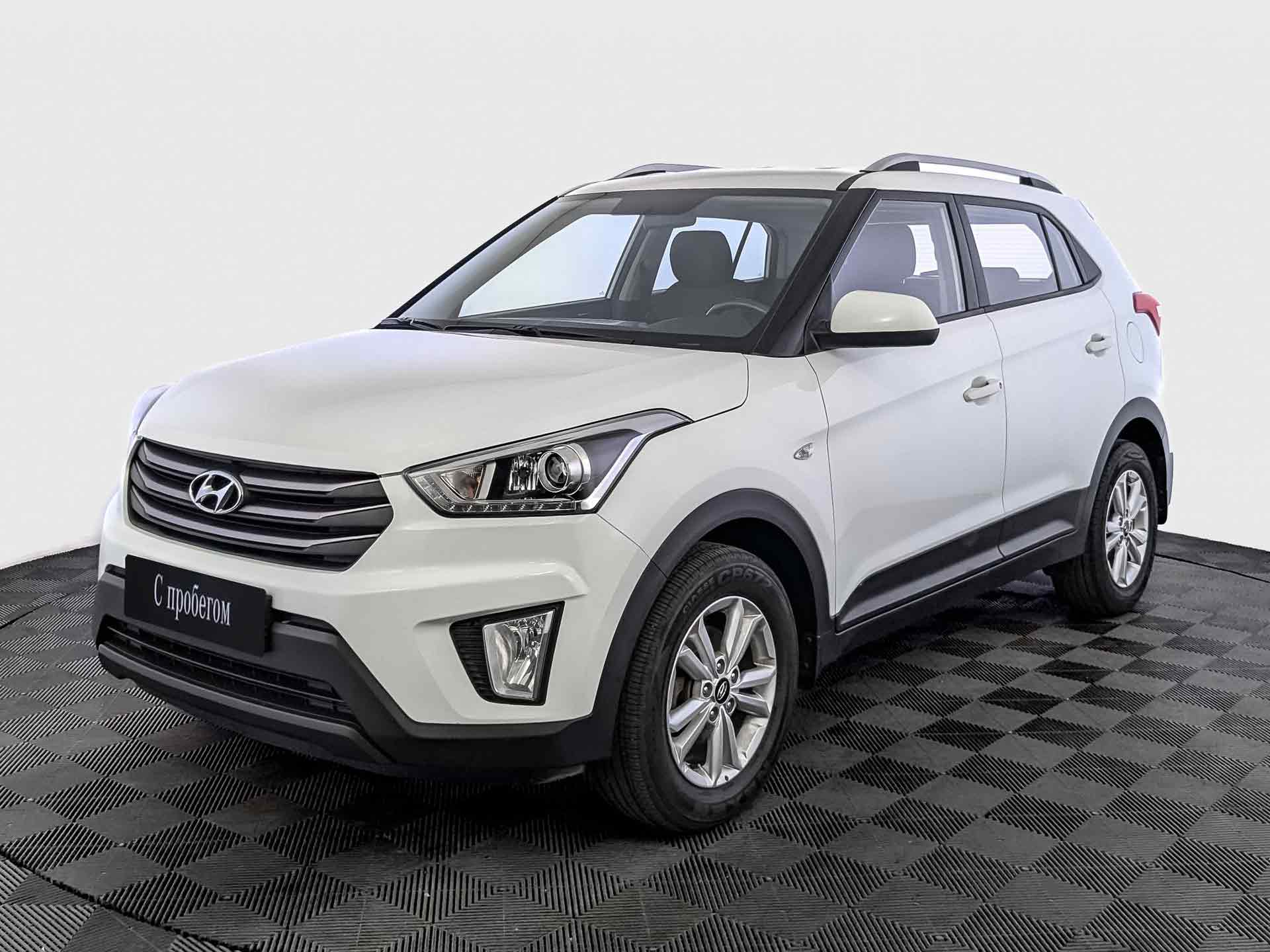 Hyundai Creta Белый, 2019, 107 834 км