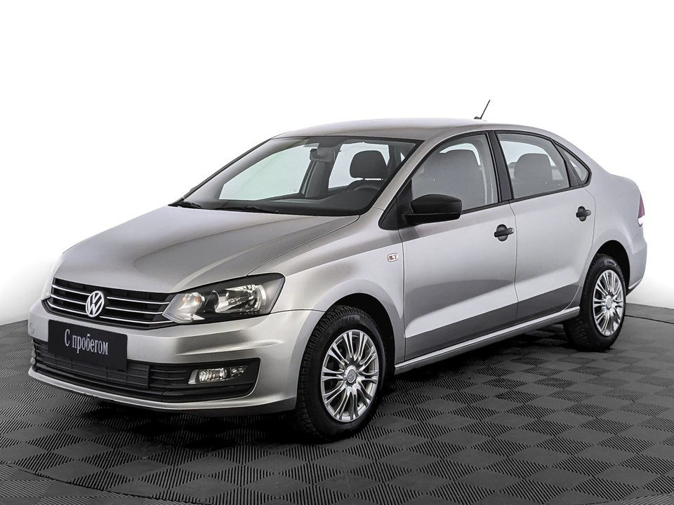 Volkswagen Polo Серебряный, 2019, 101 874 км