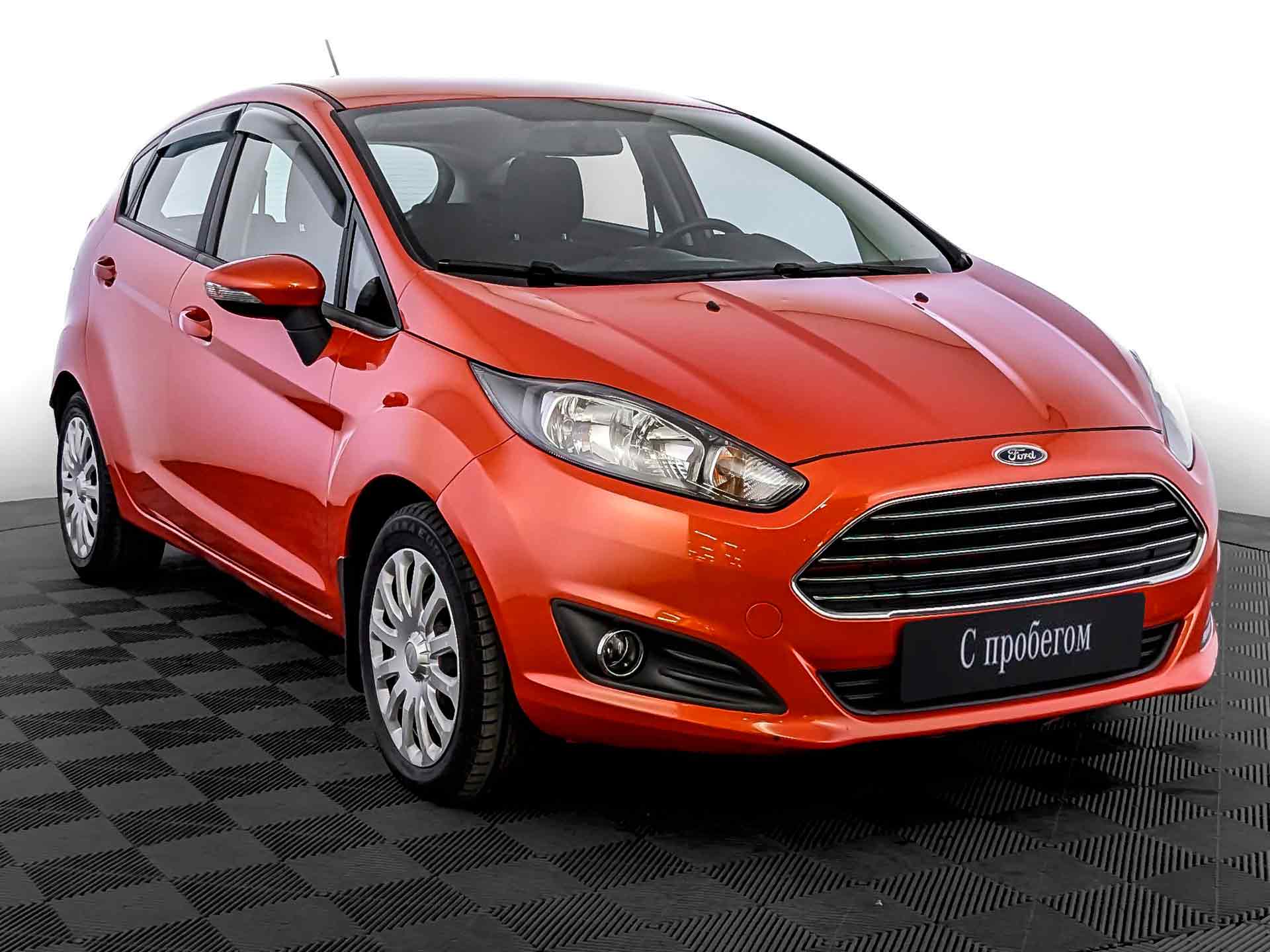 Ford Fiesta оранжевый, 2019, 55 151 км