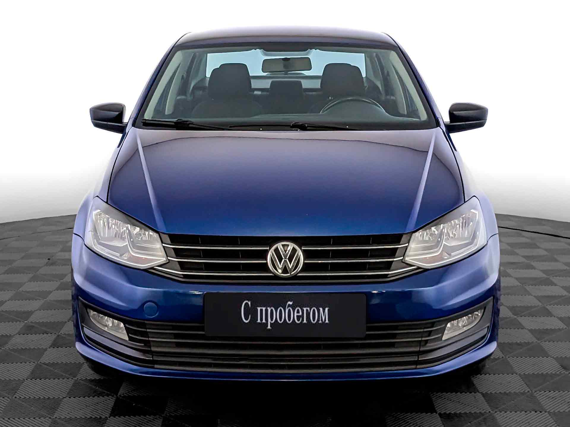 Volkswagen Polo Синий, 2019, 154 909 км