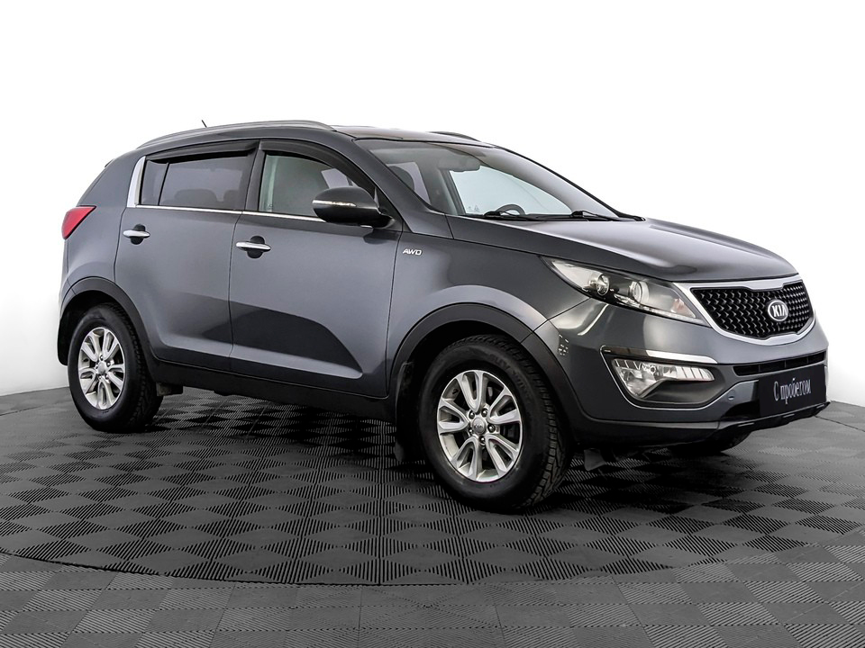 Kia Sportage Синий, 2015, 100 828 км