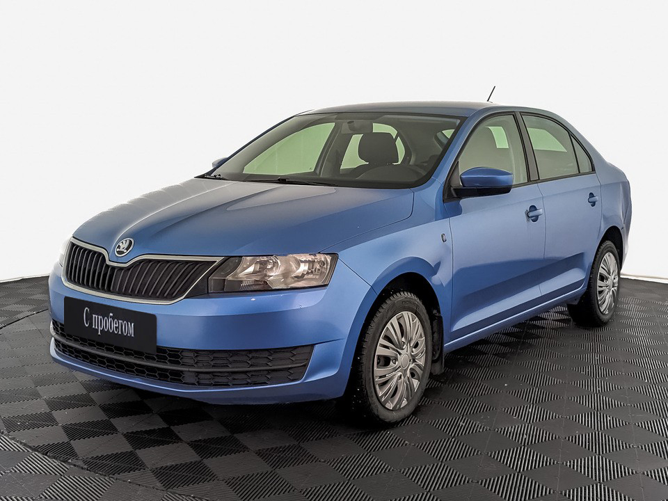 Skoda Rapid Белый, 2016, 127 206 км